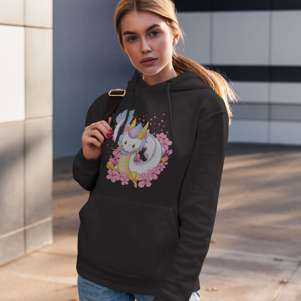 Chinese Zodiac Year of Dragon Kawaii Hoodie for Women