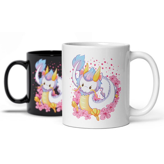 Chinese Zodiac Year of Dragon Kawaii Mug