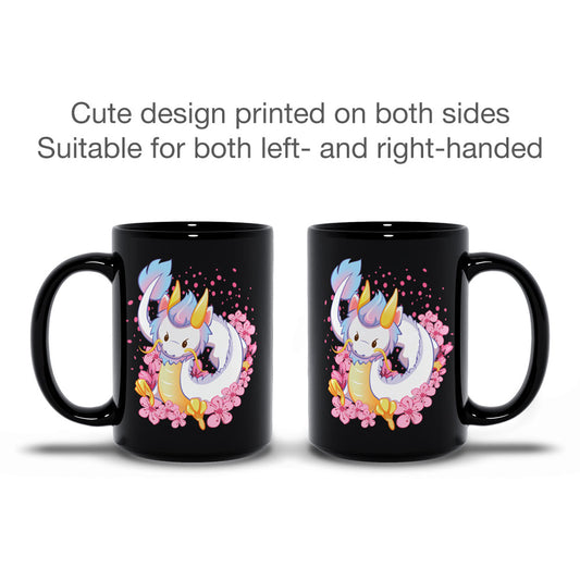 Chinese Zodiac Year of Dragon Kawaii Mug - double sided print