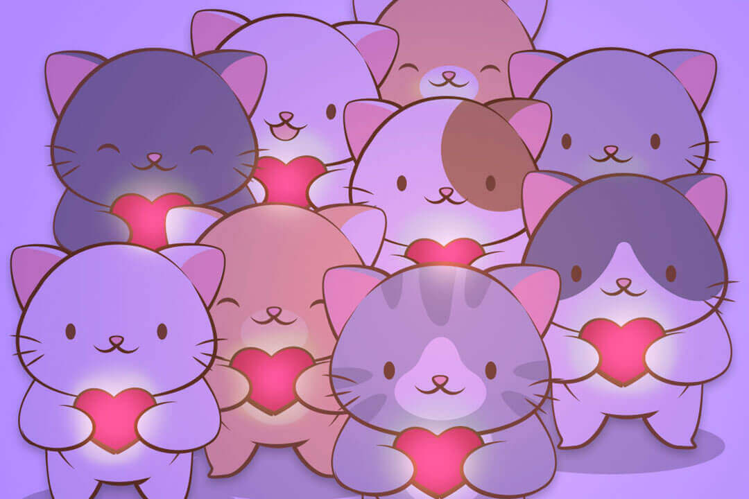 Kawaii Cats | Irene Koh Studio