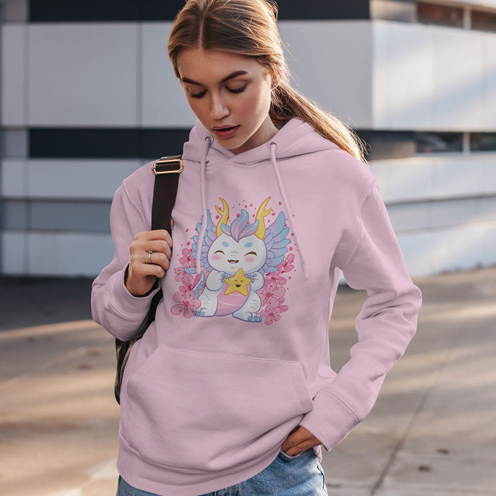 My Lucky Star Kawaii Dragon Hoodie for women