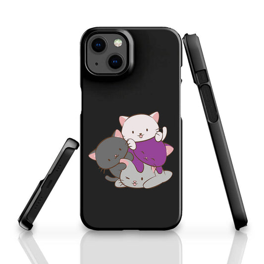 Demisexual Pride Kawaii Cat Phone Case