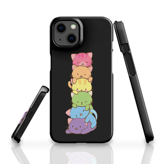Gay Pride Kawaii Cat Phone Case