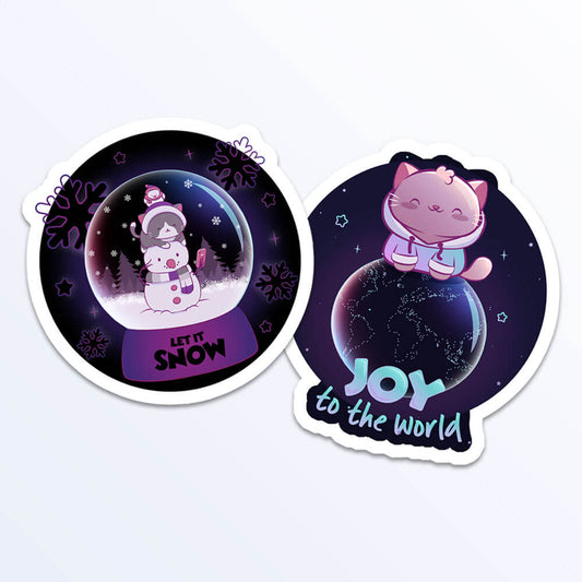 Winter Holiday Cute Kawaii Stickers