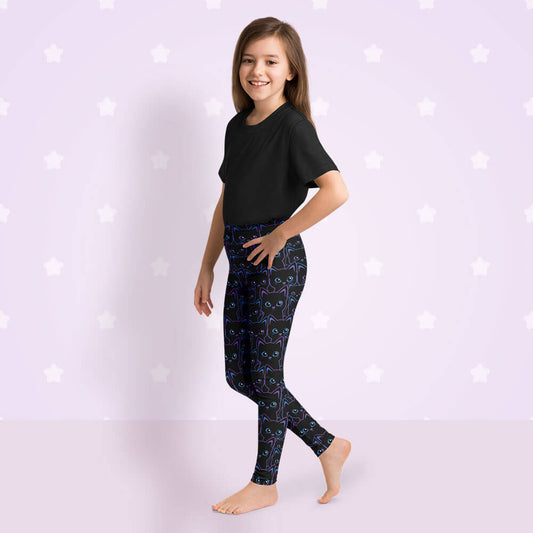 Kawaii Black Cats Leggings