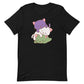 Kawaii Cat Pile Genderqueer Pride T-Shirt S / Black