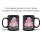 Be Kind or Be Quiet Kawaii Snake Cute Mug printed on both sides