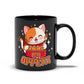 Bon Appetit Kawaii Cat Cute Mug, Black, 11 oz