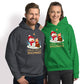 Chillin' with my Snowmies Snowman and Cat Kawaii Hoodie - Women Men