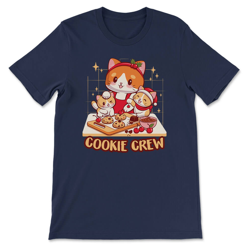 Cookie Crew Cute Cats Kawaii T-shirt – Irene Koh Studio