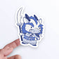 Dragon Warrior Chinese Zodiac Kawaii Sticker on hand