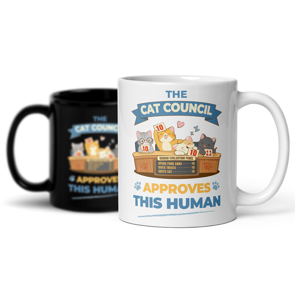 Funny Cat Council Cute Coffee Mug