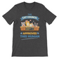 Funny Cat Council Kawaii T-shirt - Dark Grey Heather