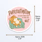 Funny Cute Cat Kawaii Sticker - Purrcrastination