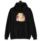 Golden Snake Kawaii Hoodie - Black