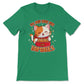 Just Here for Tamales Cute Foodie Cat Kawaii T-shirt - Kelly Green
