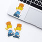 Kawaii Cat Pile Aroace Pride Stickers for laptop