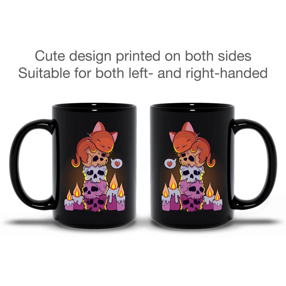 https://irenekohstudio.com/cdn/shop/files/Kawaii-Goth-Cat-on-Skulls-Lesbian-Pride-Aesthetic-Cute-Mug_2-sides.jpg?v=1684816755