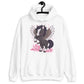 Kawaii Pegasus Cute Graphic Hoodie - White