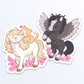 Kawaii Pegasus and Horse Cute Stickers