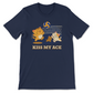 Kawaii Cats Volleyball T-shirt - Navy