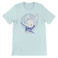 Rabbit Warrior Chinese Zodiac Kawaii T-shirt - Heather Ice Blue