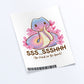 Year of Snake Kawaii Sticker Sheet - Be Kind or Be Quiet Cute Snake