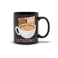 Catpuccino Cute Coffee Cats Kawaii Mug 11 oz / Black