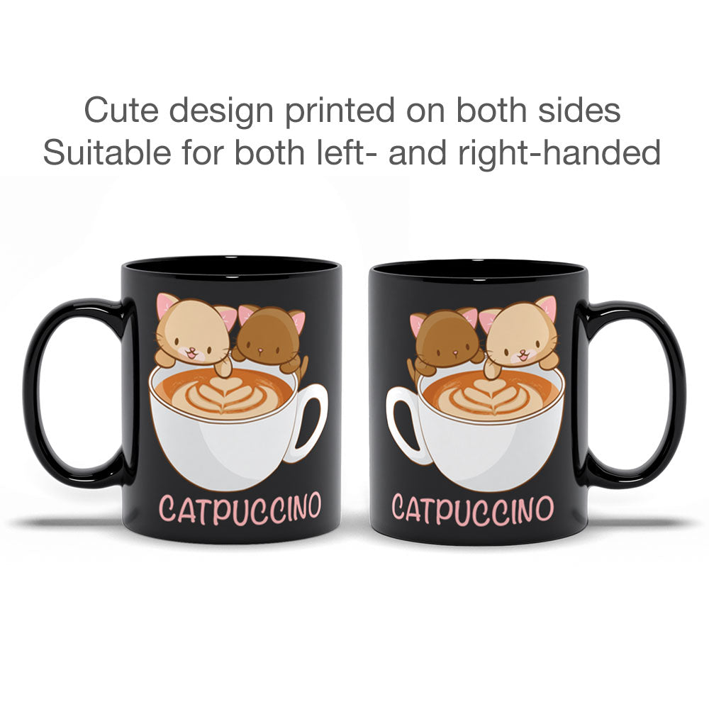 Catpuccino Cute Coffee Cats Kawaii Mug