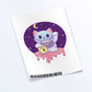 Creepy Maneki Neko Cute Goth Cat Kawaii Aesthetic Sticker Sheet