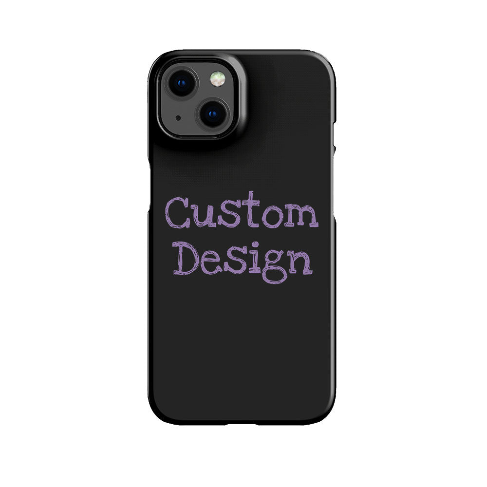 Custom Design Phone Case - black