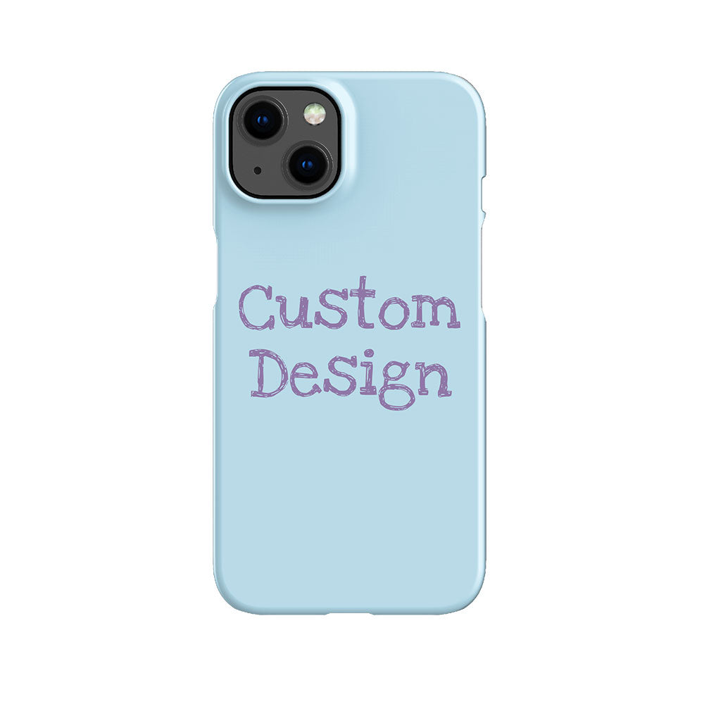Custom Design Phone Case - blue