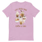 Cute Coffee Cats Kawaii T-Shirt S / Heather Prism Lilac