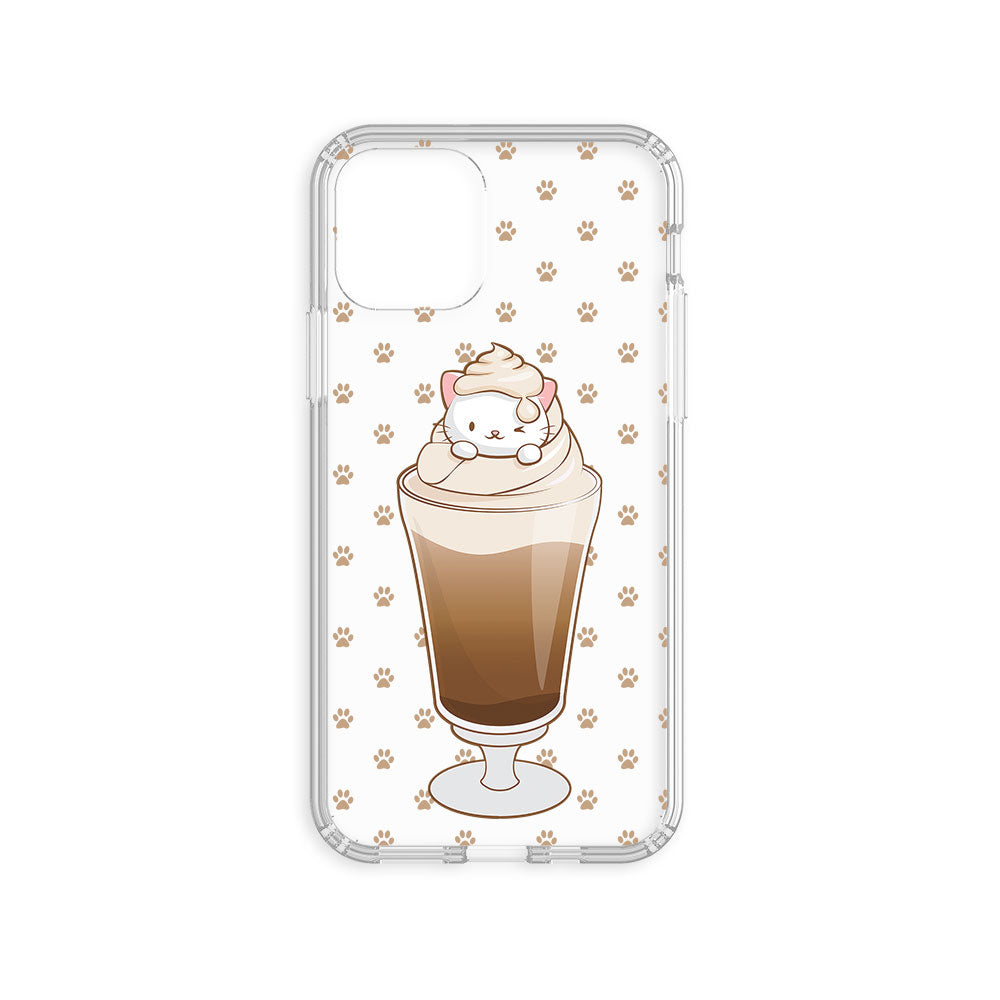 Kawaii Coffee Cat Phone Case - iPhone Samsung Galaxy Google Pixel Kawaii Coffee Cat Phone Case - iPhone Samsung Galaxy Google Pixel