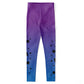 Cute Stars Purple and Blue Leggings for Women and Kids