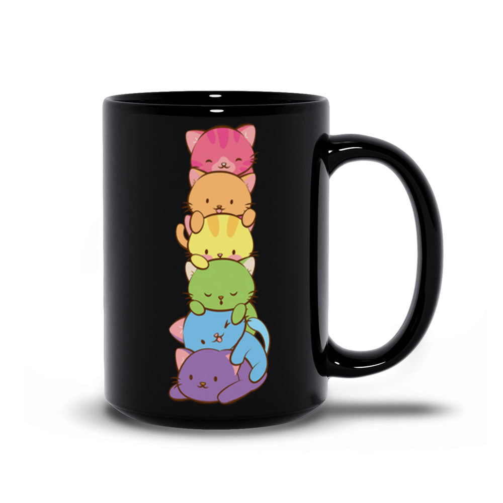 Love Our Earth Kawaii Cat Cute Coffee Mug