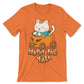 Happy Fall Y'all Halloween Pumpkin Cat Kawaii T-Shirt - Orange