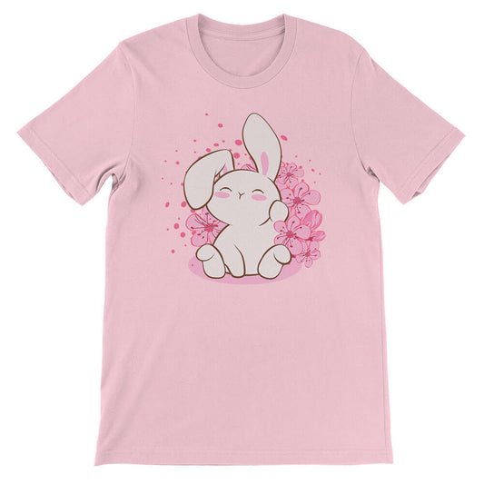 Kawaii Bunny Year of Rabbit T-Shirt Pink