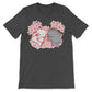 Kawaii Cats Sakura T-shirt Dark Grey Heather
