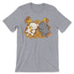 Kawaii Cats and Autumn Leaves Cottagecore Fall Shirt - Athletic Heather
