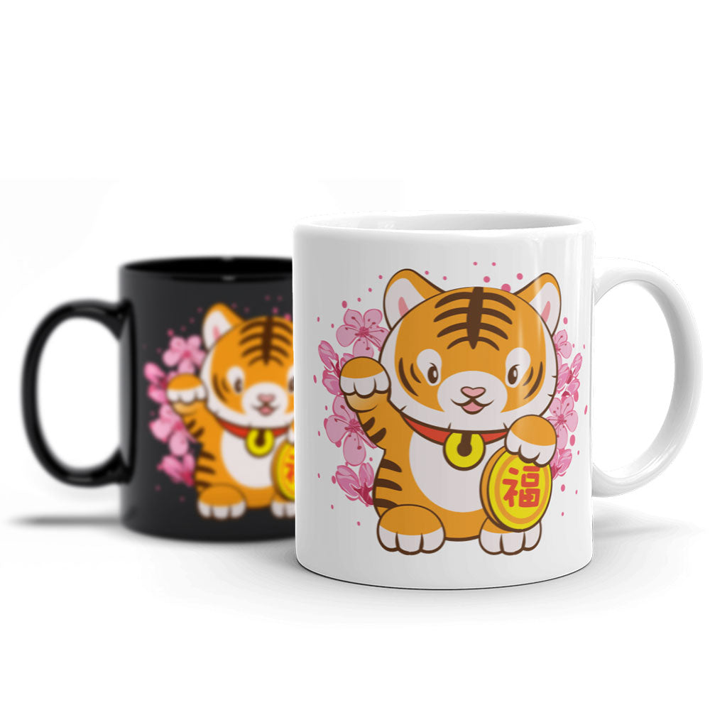 Kawaii Year of Tiger Coffee Mug