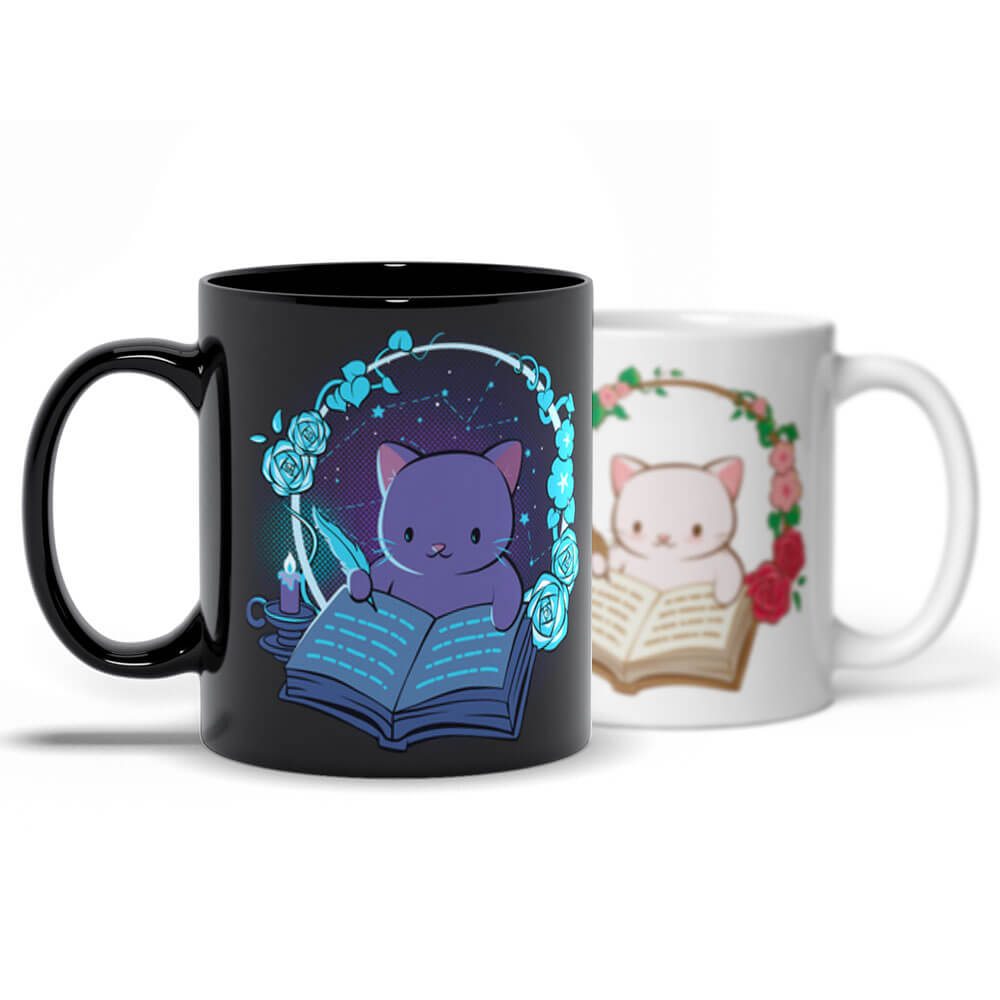 Writing Cat Cute Kawaii Mug for Writers