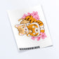Year of Tiger Kawaii Vinyl Stickers - Baby Tiger and Mommy Kawaii Sticker Sheet